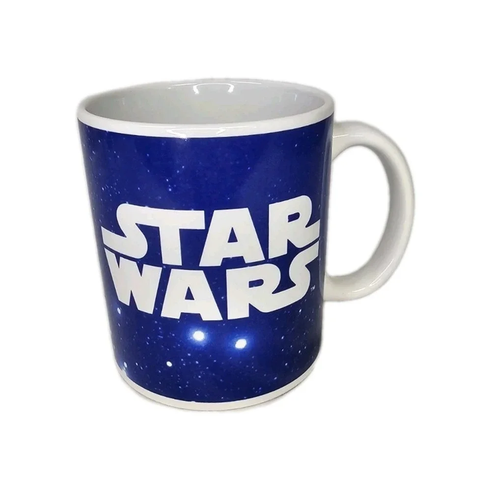 VTG Star Wars Stormtrooper Ceramic Coffee Mug Galerie White Helmet Tea Cup Large